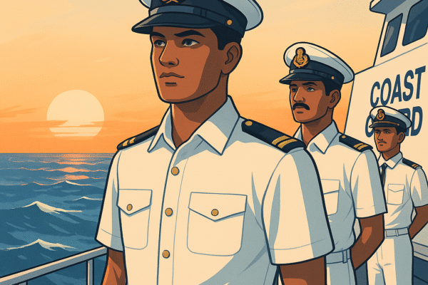 Indian coast guard career selection salary