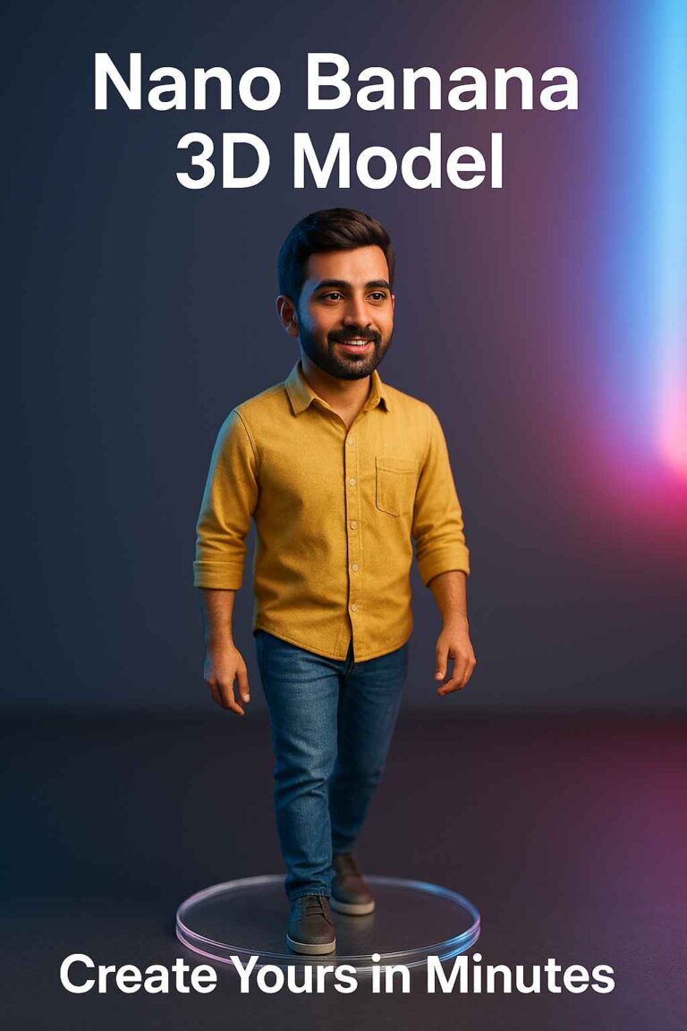 Google AI Studio के Nano Banana टूल से 3D मॉडल कैसे बनाएँ — आसान स्टेप्स और Prompts