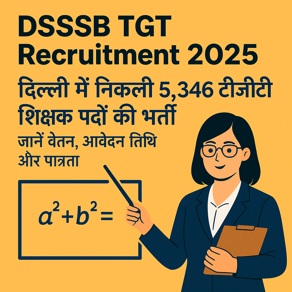 dsssb-tgt-teacher-recruitment-2025
