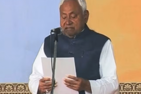 Nitish kumar oath