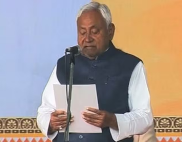 Nitish kumar oath