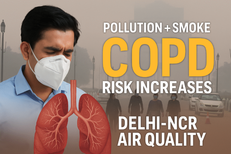प्रदूषण की वजह से ये बीमारी फैल रही है: COPD का खतरा बढ़ा दिल्ली-NCR में