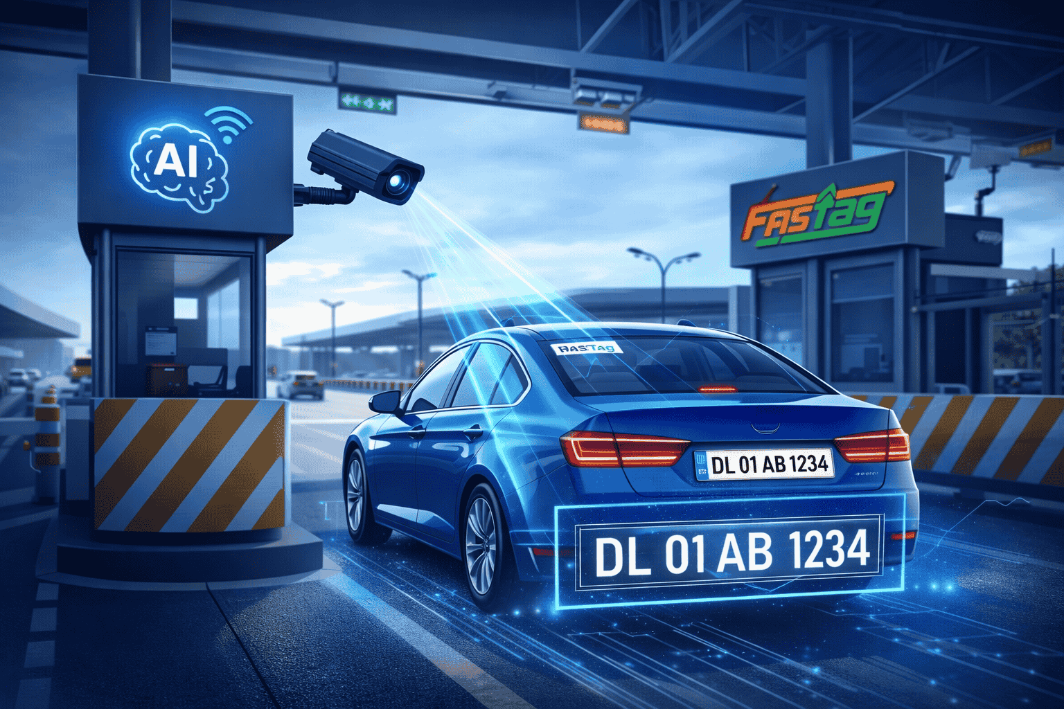 Digital Toll System Fastag