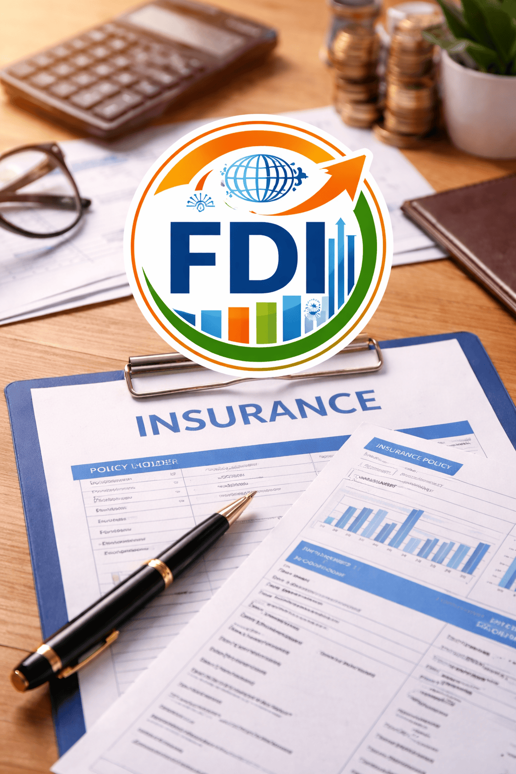 भारत में बीमा सेक्टर में 100% FDI को मंजूरी